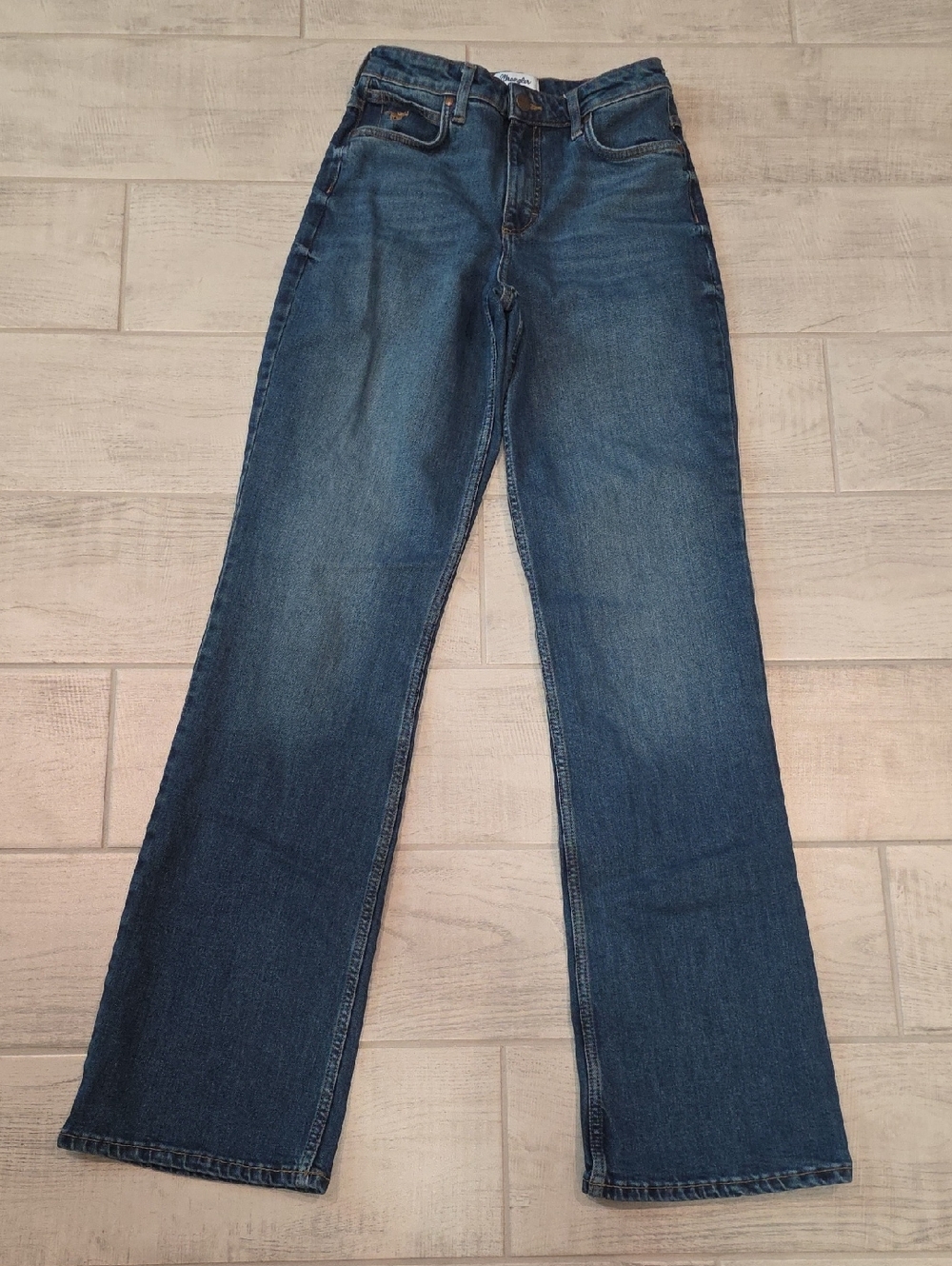 Wrangler Women's Dark Blue Boot Cut Jeans Skylar